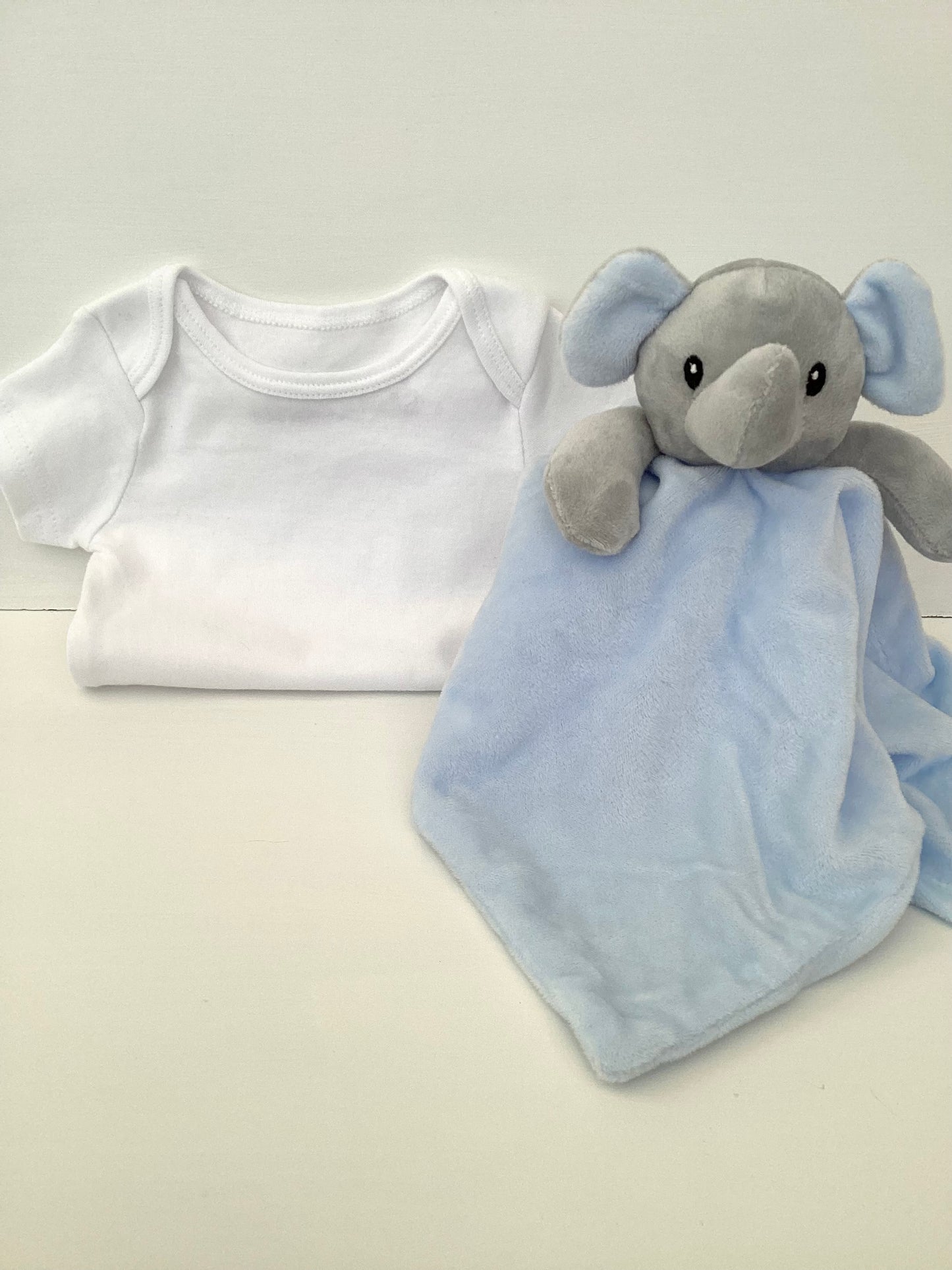 NOAH- Large Dandelion luxury blue pram suit and onesie gift box