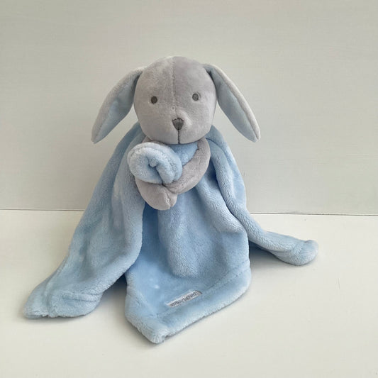 Blue rabbit comforter
