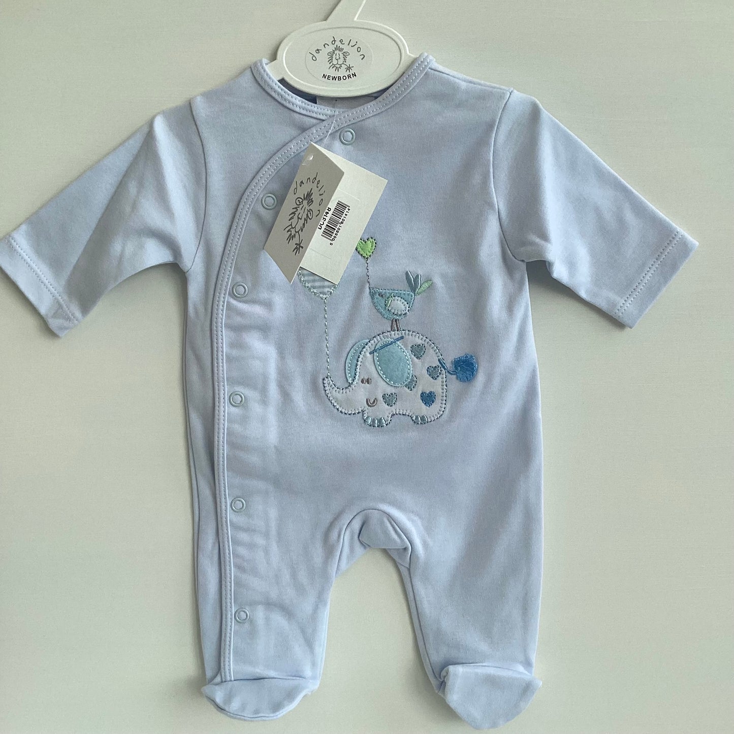 MASON- Dandelion designer white knitted jacket and onesie gift box