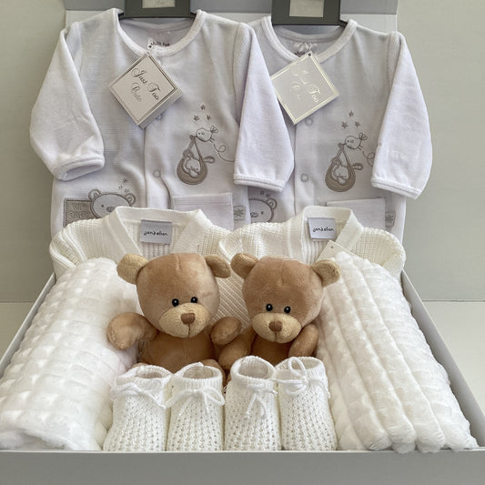 MARLEY and MORGAN - Cute and cosy teddy bear gift box