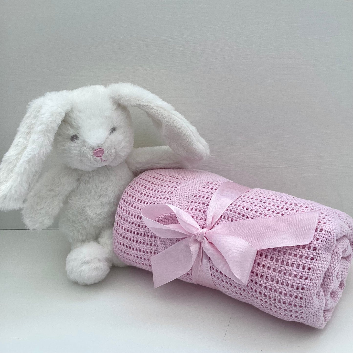 PAIGE- Keeleco bunny rabbit toy and cosy dressing gown gift box