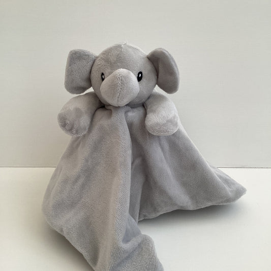 Grey elephant comforter