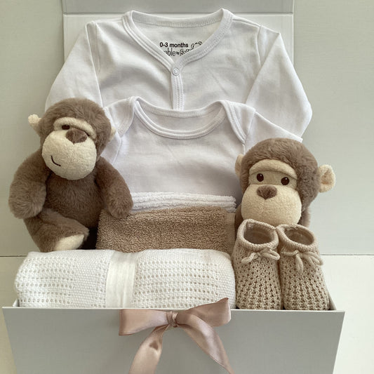 MARCEL - Cheeky monkey cosy bedtime gift box