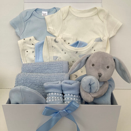 RILEY - Rabbit comforter and essentials gift box