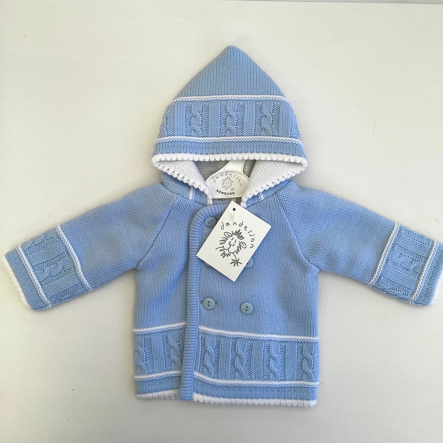 SEB - Blue Dandelion luxury knitted jacket and essentials gift box