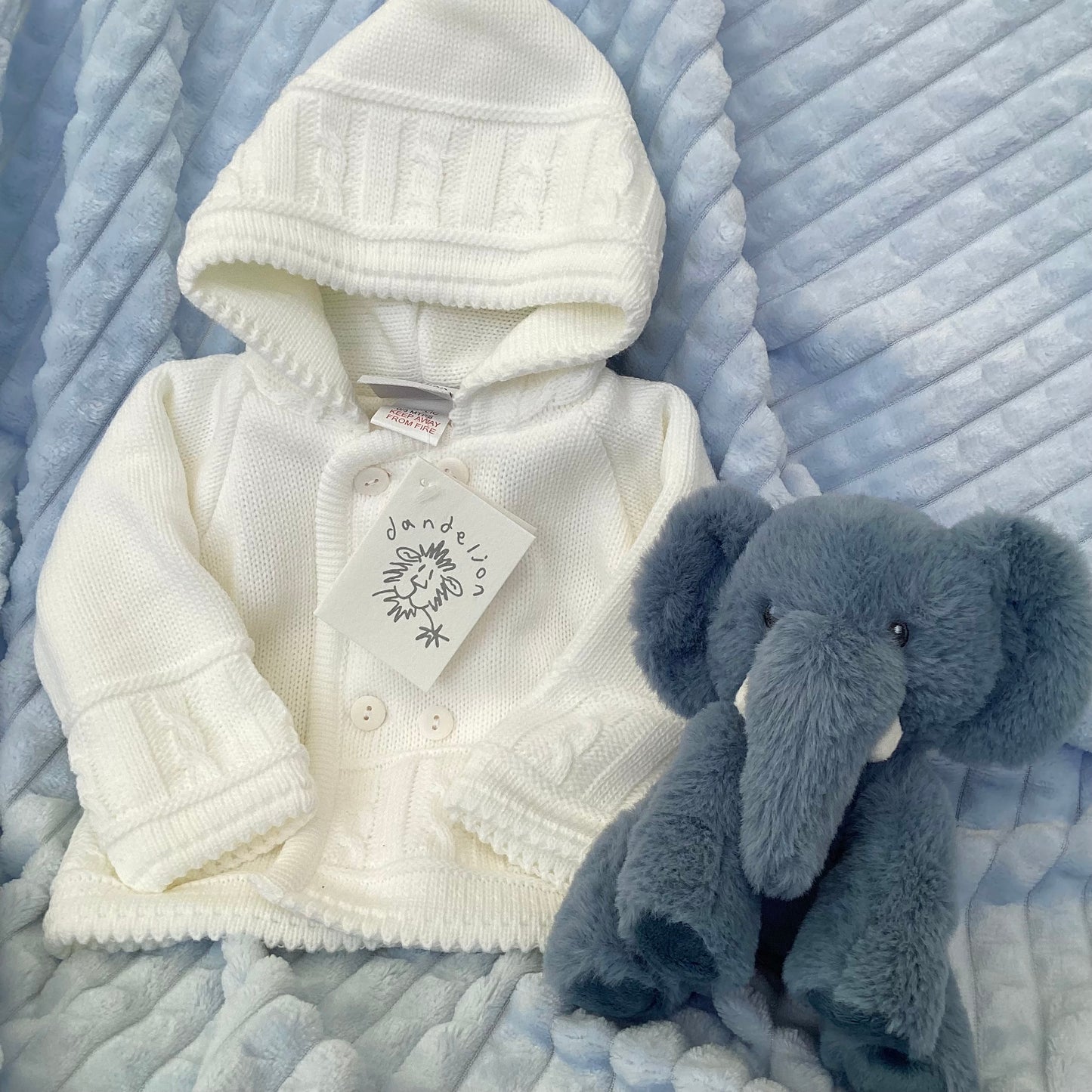 THOMAS- Large Dandelion designer clothes and cosy bedtime luxury gift box