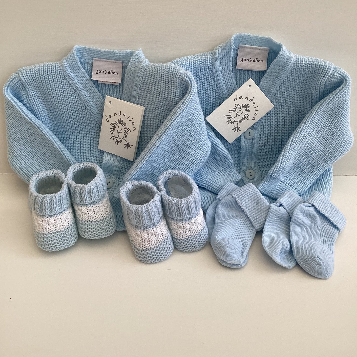 Jack and Jacob - Dandelion luxury cute day out gift box for twins