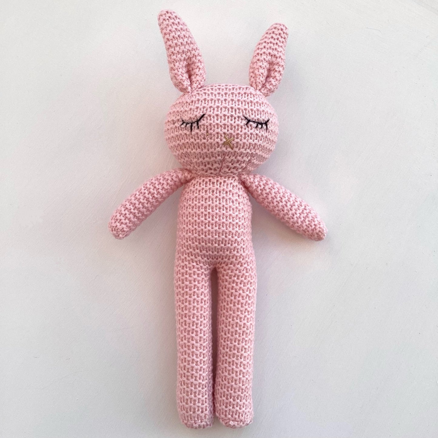 ROSIE- Pink bunny bath towel and comforter gift box