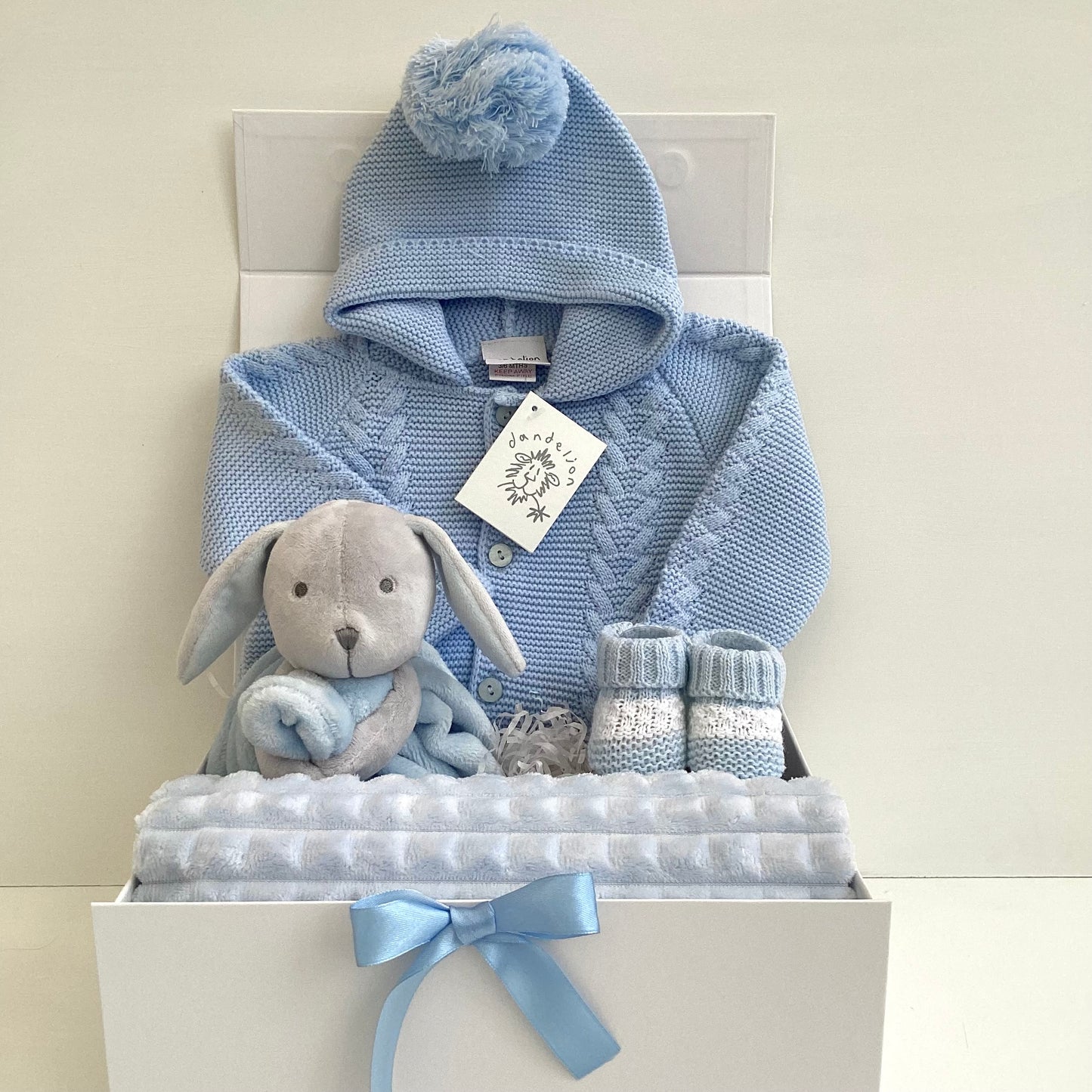 GEORGE- Dandelion luxury pram suit and cosy gift box