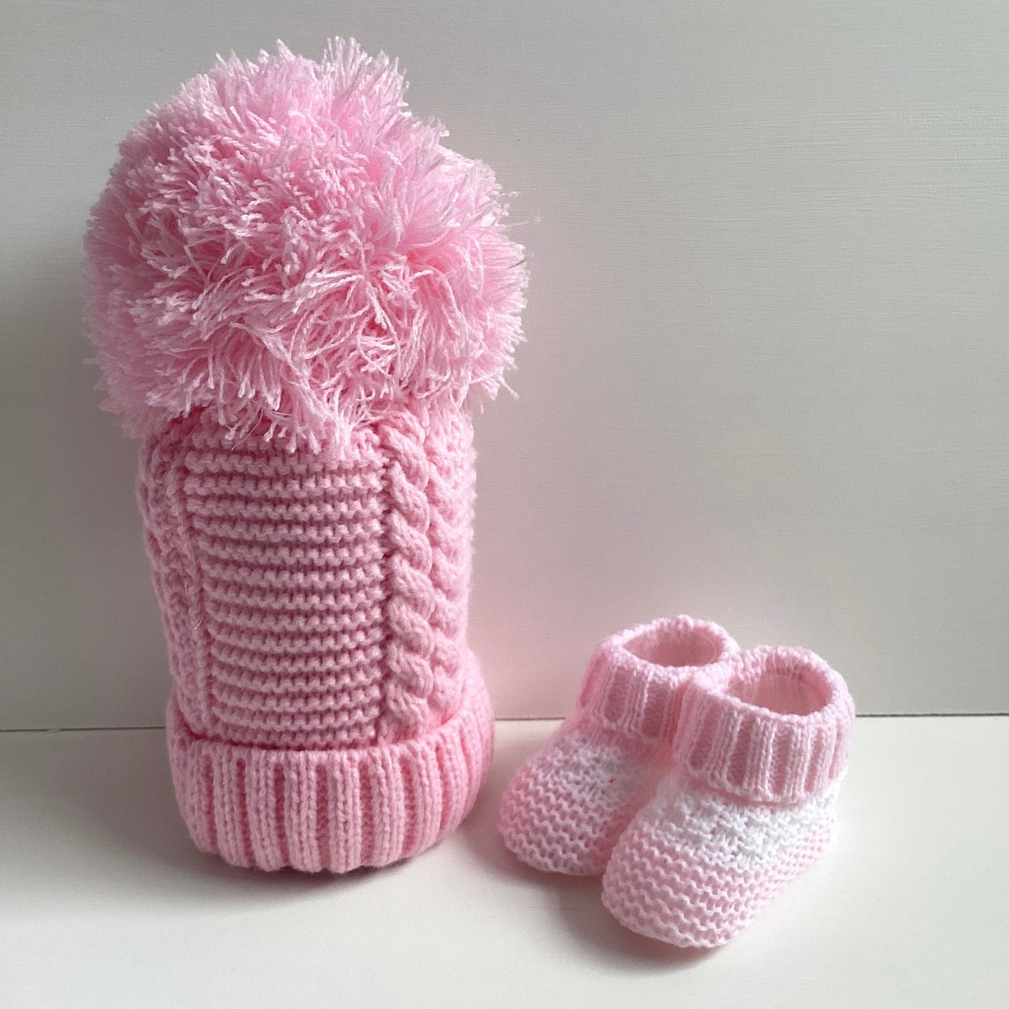 CHARLOTTE- Dandelion luxury knitted Teddy onesie and cosy essentials gift box