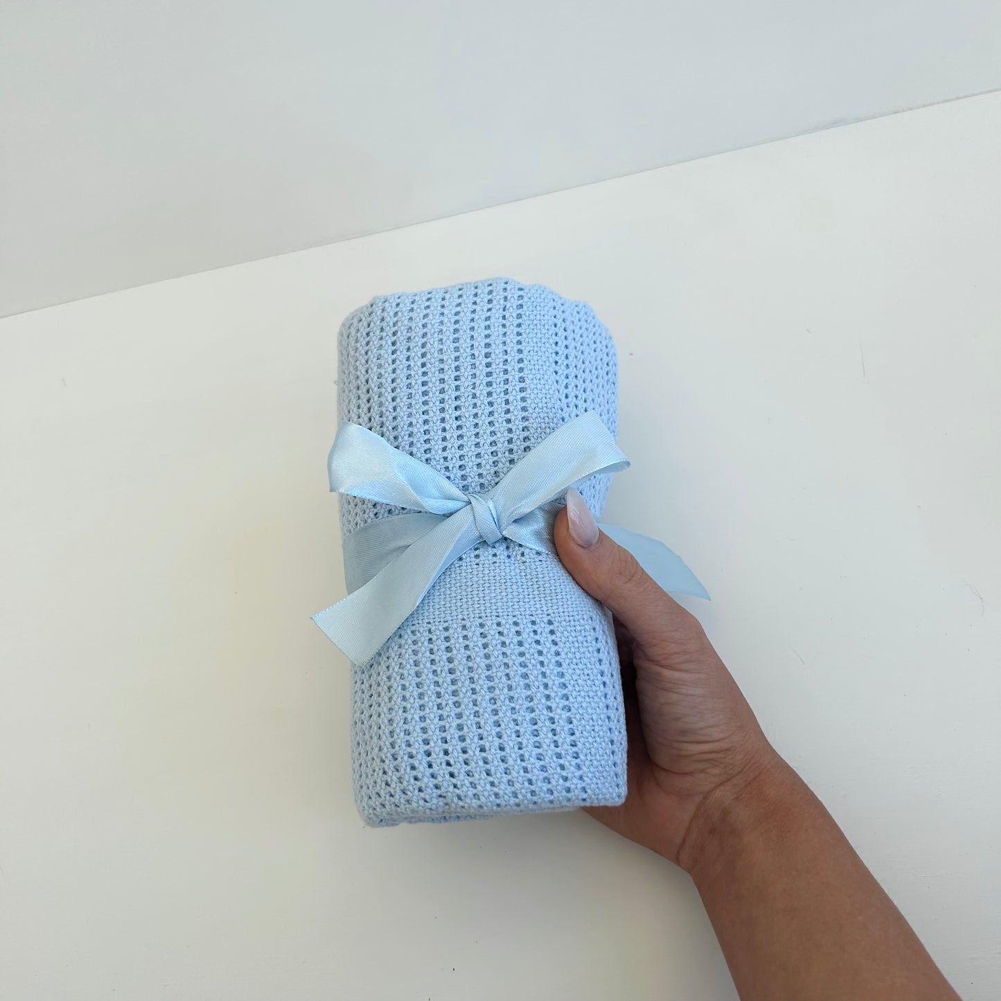 BERNIE- Blue cosy bear bath and bedtime gift box